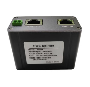 Bộ chia POE IEEE802.3af/ở bộ chia công tắc PoE bị cô lập tiêu chuẩn 10 / 100 / 1000 / 2500 Mbps tốc độ 2.5G Bộ chia POE - Product Image 3