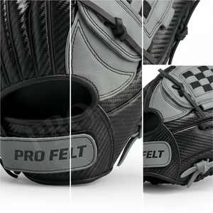 Professional Sports <b>Baseball</b> Glove for Adults & Youth Soft Durable Leather Mitt Right/Left Hand Fielding Training Gear Gloves - Product Image 3