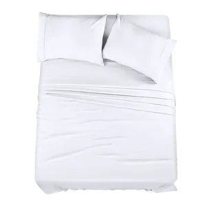 Premium quality 2024 New Fashion Luxury Home and Hotel Use Bed sheets Bedding Duvet Cover Set Bed Sheet Home Fitted Sheet