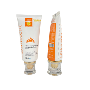 New Design High Quality Gold Silver-plated Acrylic Cosmetic Screw Sizes D19 D22 D25 D30 D35 D40 Offset-printed PE <b>Plastic</b> <b>Tubes</b> - Product Image 3