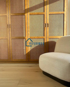 Rouleau de tissu en rotin tissé pour meubles, armoires, lampes, projets de bricolage, décoration écologique artisanale, ruban en rotin, artisanat en osier - Product Image 6