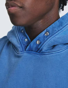 Vente en gros de sweats à capuche oversize pour hommes, vierges, personnalisables, vintage, délavés à l'acide, effet soleil, sublimation, effet usé - Product Image 6