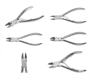 Coupe-ongles professionnel en acier inoxydable pour doigts et orteils, ouverture large, lame incurvée, tranchant, outil de manucure et pédicure - Product Image 2
