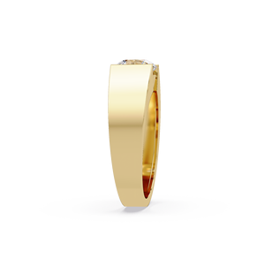 Bague de fiançailles solitaire en or pur 14 carats avec diamant de laboratoire rond certifié IGI 1,50 ct pour femme, bijoux fins unisexes - Product Image 3