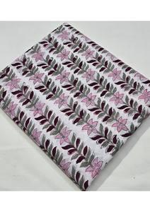 Tela de algodón 100% ecológica hecha a mano para correr, estampada a mano, de peso medio, de secado rápido, para bolsos, camisas y fundas de niños. - Product Image 5