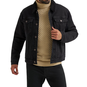Chaqueta Vaquera Personalizable para Hombre, Tela Cómoda, Venta al por Mayor, Muestra Gratuita, Mejor Calidad - Product Image 1
