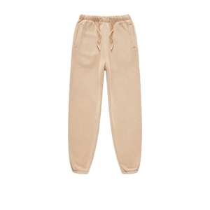 Unisex Winter Jogger Pants 100% Cotton Washed Loose and <b>Thick</b> High Casual Style Mid Waist Warm Comfortable for Men 2026 - Product Image 2