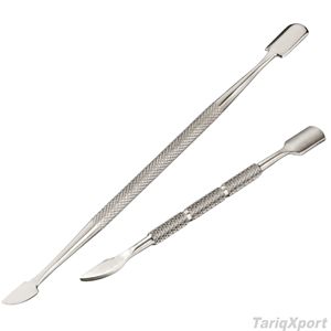 Empujador de Cutículas de Doble Punta de Acero Inoxidable de Alta Calidad Profesional, Reutilizable, con Mango Cómodo, Juego de Manicura con Logotipo Personalizado - Product Image 2