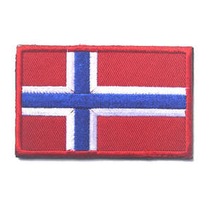 Parches Personalizados con la Bandera de las Naciones del Norte de Europa: Finlandia, Noruega, Suecia, Islandia, Dinamarca, con Cierre de Velcro - Product Image 6