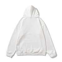 Pull à capuche pour homme coupe classique, personnalisé, avec lettrage gothique et détails thermocollés, style streetwear hivernal européen et américain, 100% coton, vente en gros