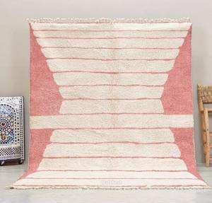 Floral Distressed Non-Shedding Moroccan Vintage Berber Rug Moroccan Wool Rugs Woolen <b>Carpet</b> Bedroom Office - Product Image 1