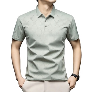 TFETTERS Brand 2025 Summer <b>Funny</b> <b>T</b> <b>Shirts</b> Men Short Letter Print Design Smart Casual Collar <b>T</b>-<b>shirt</b> Ice Silk Cool Soft Men Tops - Product Image 4