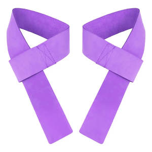 Sangles de musculation en cuir de haute qualité, prise confortable pour les entraînements intensifs. - Product Image 1