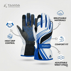 Go Kart Racing <b>Gloves</b> Full Finger <b>Touch</b> Screen – Premium Quality Breathable | Lightweight Outdoor Karting <b>Gloves</b> Unisex - Product Image 4