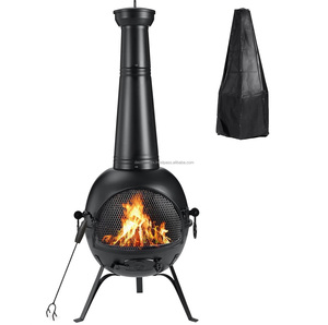 Fire pit is designed for outdoor use and is often used for gatherings or camping. The <b>mesh</b> spark screen is a key safety feature - Product Image 2