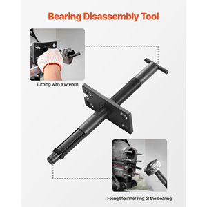 Set di attrezzi per l'allineamento dei motori marini Mercruiser OMC, Volvo Cobra e per il rimozione dei cuscinetti del cardano e della bell-campagna - Product Image 3
