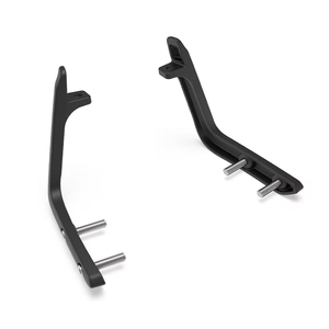 Soporte de asiento trasero Crown Fit para motocicleta, negro, KXA00643, compatible con Classic 350, plástico, certificado ISO 9001 - Product Image 1