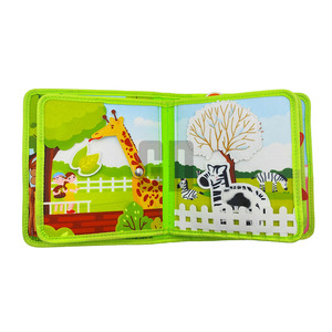 Mon premier livre sensoriel interactif en feutre sur le thème du zoo - Product Image 3