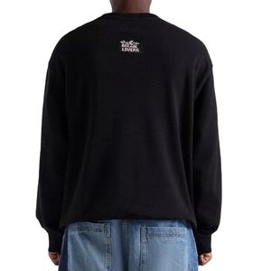 Venta caliente diseño personalizado al por mayor 2025 Sudadera de cuello redondo para hombres y mujeres impresión en color reflejado OEM ODM 100% algodón polar - Product Image 4