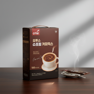 Mélange de café instantané 3-en-1 [Gabion] avec sucre et arôme riche professionnel, mélange de poudre de café torréfié durable - Product Image 1