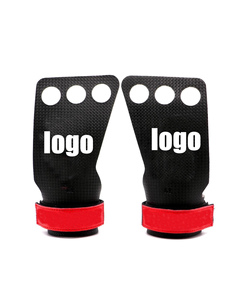 Poignées de musculation en PU antidérapantes avec sangle de poignet réglable, gants unisexes à doigts complets pour tractions, haltérophilie et entraînement fonctionnel - Product Image 1