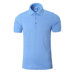 เสื้อโปโลชาย 100% ผ้าฝ้าย รับทำโลโก้ OEM ไซส์ใหญ่ เสื้อโปโลชาย สีพื้น แขนสั้น สำหรับฤดูร้อน - Product Image 3