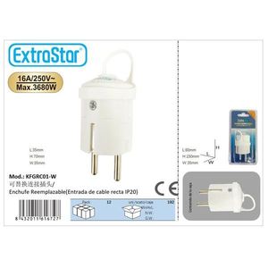 Connettore Sostituibile ExtraStar 16A 250V Max 3680W IP20 con Ingresso Cavo - Product Image 1