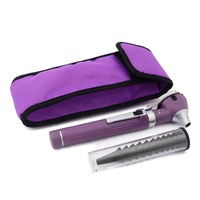 Mini otoscope à fibre optique manuel, format de poche, portable, de haute qualité, en acier inoxydable, instrument de diagnostic pour l'examen des oreilles, LED