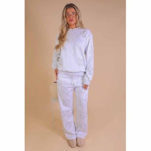 Custom Women's <b>Cropped</b> Sweatshirt Set Breathable Fleece <b>Jogger</b> Outfit Casual Activewear Wholesale Export Supply - Product Image 4