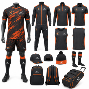 Conjunto de camiseta de fútbol para hombre, mochila de entrenamiento, uniforme de fútbol para todas las temporadas, pantalones cortos de fútbol, chándal. - Product Image 2