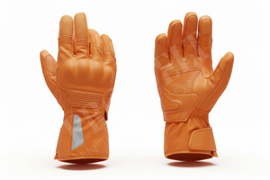 Heavy Weight Relaxed Fitted Protective Biker Gloves Touchscreen Anti <b>Slip</b> Motorcycle Riding Safety Gloves <b>Full</b> Finger Durable - Product Image 4