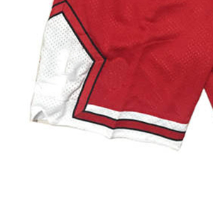 Customizable Red Retro Basketball <b>Shorts</b> Adults Solid Pattern OEM ODM Wholesale Pakistan Casual Style Embroidered <b>Technics</b> Men's - Product Image 4
