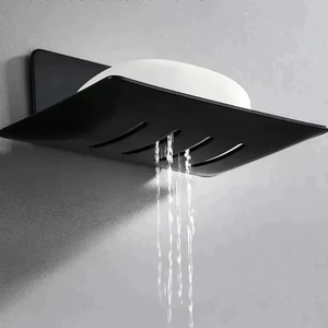 Soap Cage Carbon Steel Professional Quality Bathroom <b>Shower</b> Soap Tray Wall Mounted Drainage Soap Dish Box Holder <b>Storage</b> Rack - Product Image 4