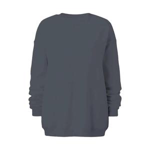 Sweat-shirt et pull à capuche pour femme en molleton bouclette à épaules tombantes, style streetwear personnalisé, avec demi-fermeture éclair, idéal pour la gym - Product Image 6
