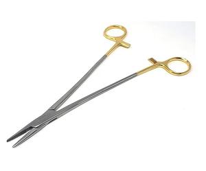 ที่จับเข็ม Olsen Hegar เครื่องมือศัลยกรรมกระดูก คีมจับ เครื่องมือแพทย์ ด้ามจับวงแหวนสีทอง Super-Cut ได้รับการรับรองมาตรฐาน ISO - Product Image 3