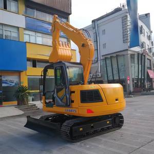 Industrial Used 3 Ton Yellow Tracked Digger with Steel Undercarriage and Wide View Safety Cabin for Mining Tasks - Product Image 5