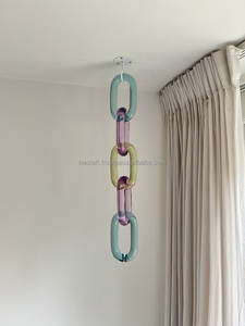 Cadena Decorativa Moderna de Resina para Colgar en la Pared, Decoración para el Hogar - Product Image 6