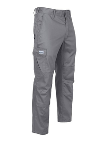 Custom EN/CE Certified Plus Size Flame Resistant 100% Cotton <b>Cargo</b> <b>Work</b> <b>Pants</b> Men 6 Pocket Double Reinforced Knees Welding PPE - Product Image 2