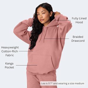 <b>Men</b>’s Premium Oversized Heavyweight Cotton Streetwear Hoodie <b>Men</b>’s Classic Relaxed Fit Fleece <b>Pullover</b> Hoodie - Product Image 5