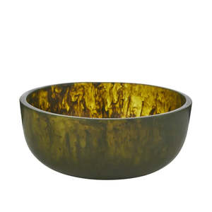 Bol à salade classique en résine écologique polie pour cuisine et table, vaisselle de service, décoration maison et jardin - Product Image 3
