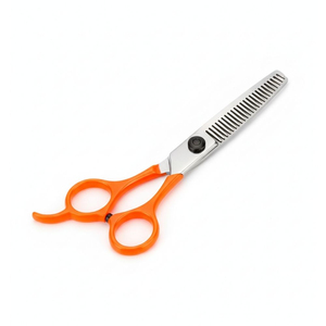 Super Cut Professional Barber Thinning Scissors Shears Premium Hair Thinning Scissors Silver <b>Matte</b> Finish Thinning Scissors - Product Image 1