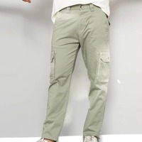 Herren Cargo-Hosen Stylisches Utility-Taschen-Design Premium Baumwollmischung Freizeitkleidung