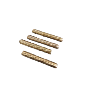 High Quality Brass Full Thread Stud Durable Threaded <b>Fastener</b> Rod for Automotive Electrical and Machinery Applications - Product Image 2