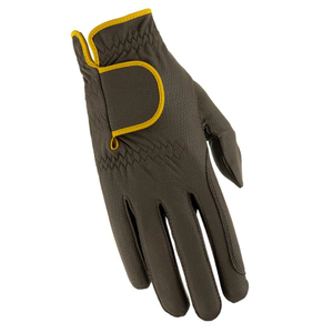 Premium <b>Synthetic</b> <b>Leather</b> Horse Riding Gloves Professional Equestrian Grip Gloves for Men Breathable OEM Wholesale - Product Image 3