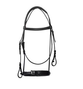 Ensemble de bridon en cuir de haute qualité avec rênes, équipement équestre durable et réglable pour l'équitation, l'entraînement et la compétition - Product Image 3