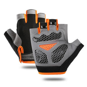 Custom <b>Half</b> Finger Fitness Gloves Breathable Non <b>Slip</b> Gym Workout Weightlifting Gloves Training Sports Gloves OEM ODM Wholesale - Product Image 2