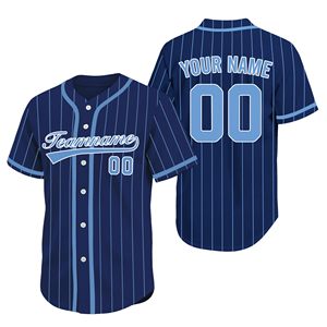 Camiseta de Béisbol Lista para Jugar, Ligera, de Poliéster, Estilo Deportivo Urbano, Colores Personalizados para Equipos, Absorbente de Sudor, Impresión en Vinilo - Product Image 5