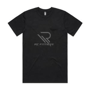 T-shirt décontracté pour homme RC FITNESS WEAR, imprimé, 100% coton, logo personnalisé, haute qualité, anti-boulochage, respirant, séchage rapide - Product Image 3
