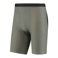 Shorts de course taille haute à effet rétractable, shorts de fitness et de yoga, nouveaux shorts de sport Lulu à séchage rapide pour hommes, anti-déchirure