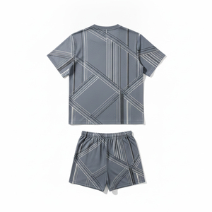 Wholesale Price <b>Compression</b> Uniform <b>Men</b> Basketball Soccer Training Set Moisture Wicking Bodybuilding Fitness Gym Wear - Product Image 2